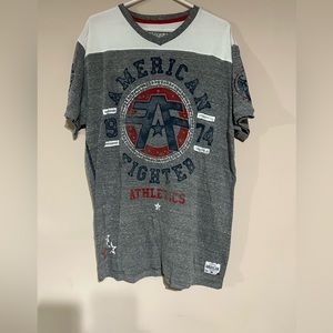 Men’s American fighter v-neck 2XL